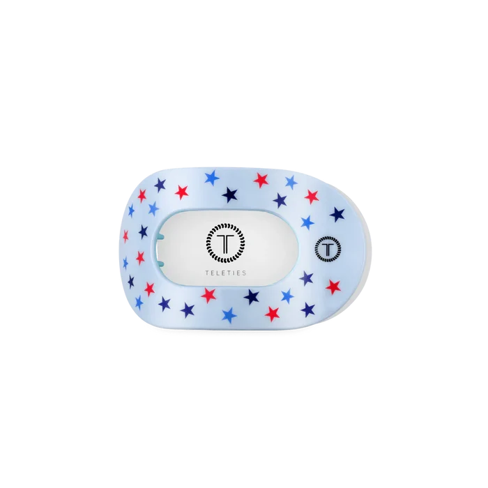 Teleties - United We Sparkle Small Flat Round Hair Clip