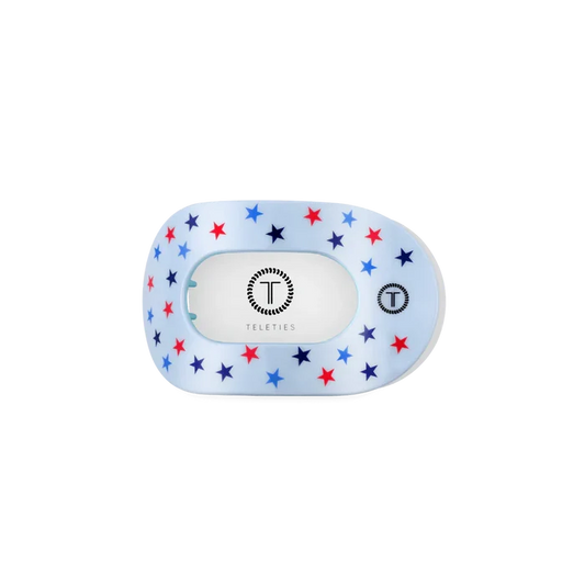 Teleties - United We Sparkle Small Flat Round Hair Clip