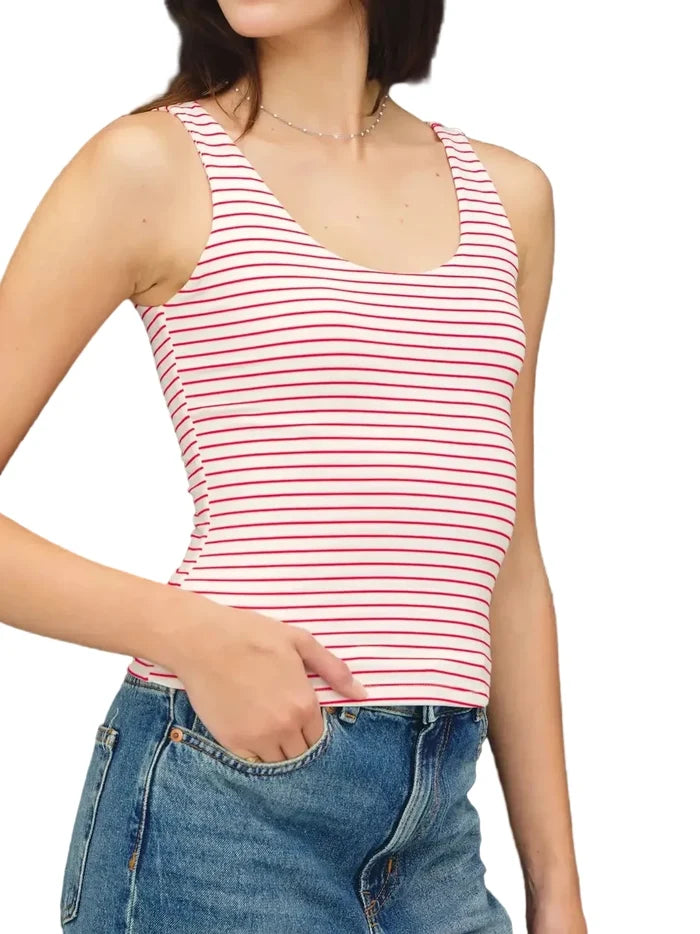 The Everyday Stripe Tank