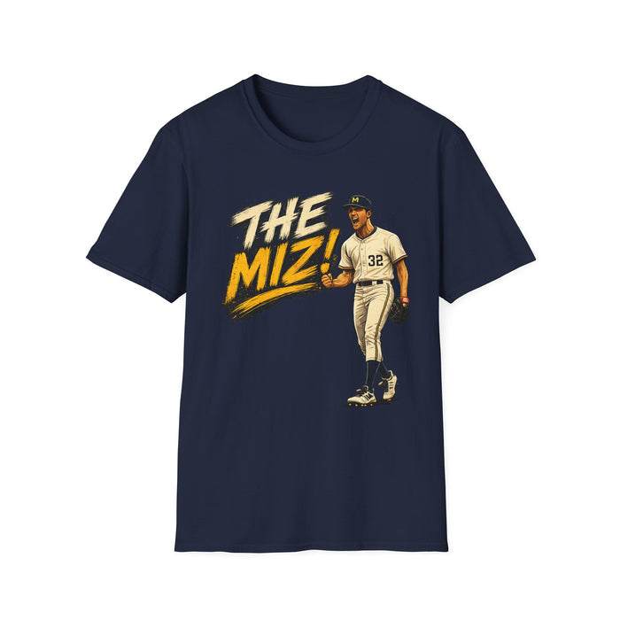 The Miz Milwaukee Baseball T-Shirt – Retro Brew City Player Graphic Tee | Teesrus716