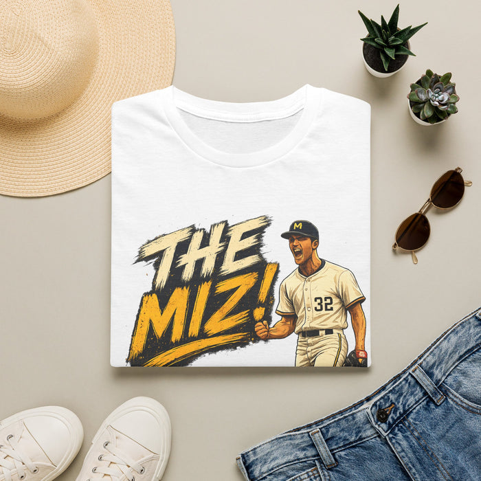 The Miz Milwaukee Baseball T-Shirt – Retro Brew City Player Graphic Tee | Teesrus716