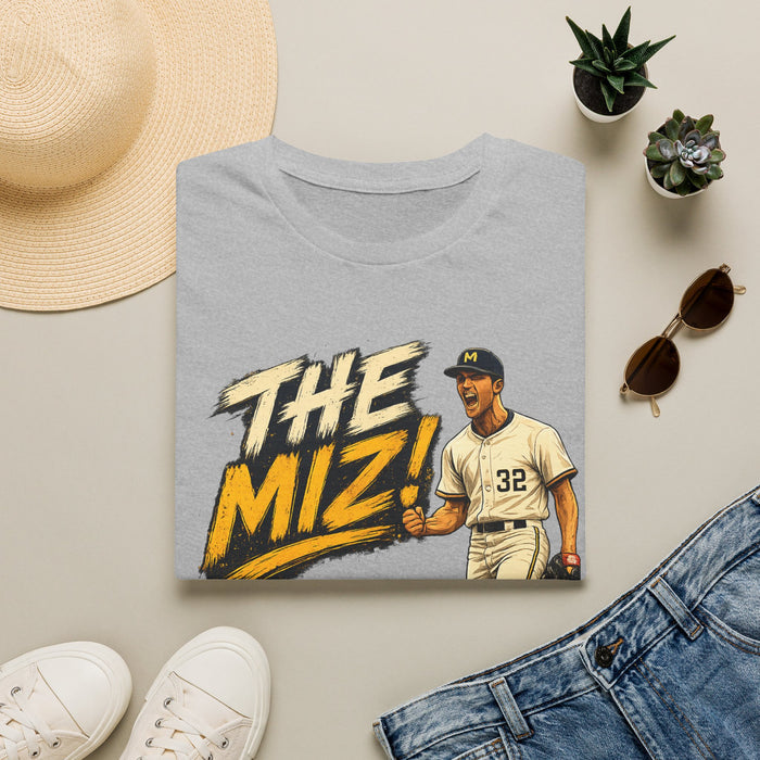 The Miz Milwaukee Baseball T-Shirt – Retro Brew City Player Graphic Tee | Teesrus716