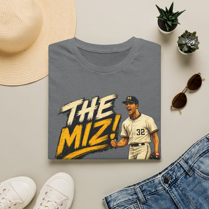 The Miz Milwaukee Baseball T-Shirt – Retro Brew City Player Graphic Tee | Teesrus716