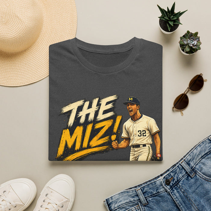 The Miz Milwaukee Baseball T-Shirt – Retro Brew City Player Graphic Tee | Teesrus716