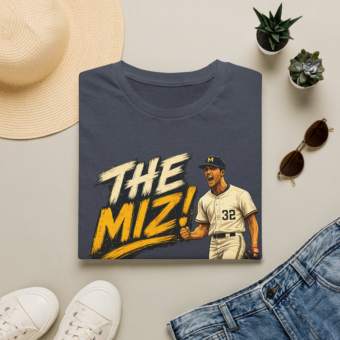 The Miz Milwaukee Baseball T-Shirt – Retro Brew City Player Graphic Tee | Teesrus716
