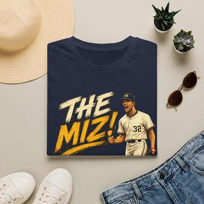 The Miz Milwaukee Baseball T-Shirt – Retro Brew City Player Graphic Tee | Teesrus716
