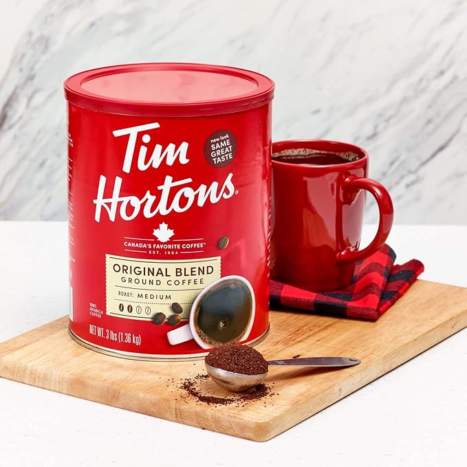 Tim Hortons Coffee, Original Blend,1.36kg 47.97 Ounces Extra Large. Medium Roast.---- clearance - Shoppers-kart.com