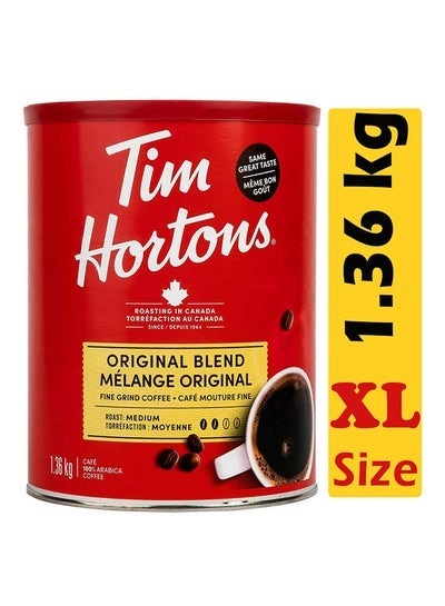 Tim Hortons Coffee, Original Blend,1.36kg 47.97 Ounces Extra Large. Medium Roast.---- clearance - Shoppers-kart.com