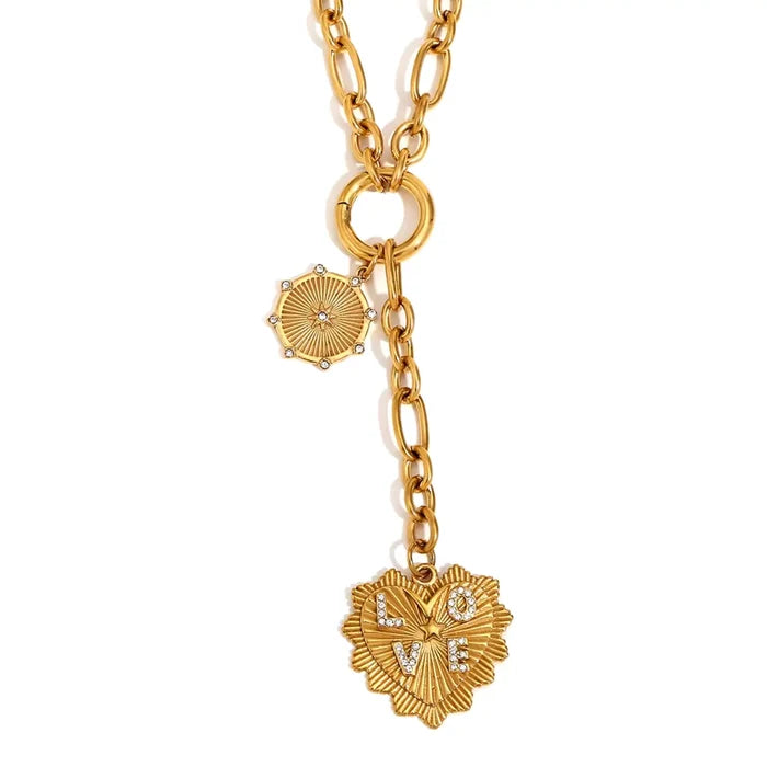 TL JDSO Heart of Gold Necklace