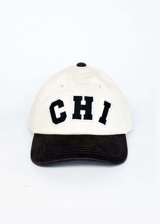 Toddler Chi 2-Tone Baseball Cap - Black