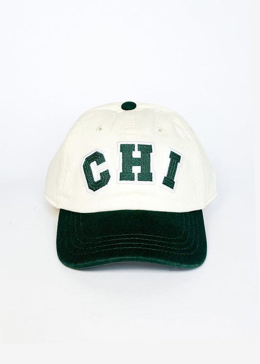 Toddler Chi 2-Tone Baseball Cap - Dark Green