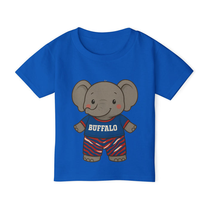Toddler T-shirt - Buffalo Baby Elephant Design