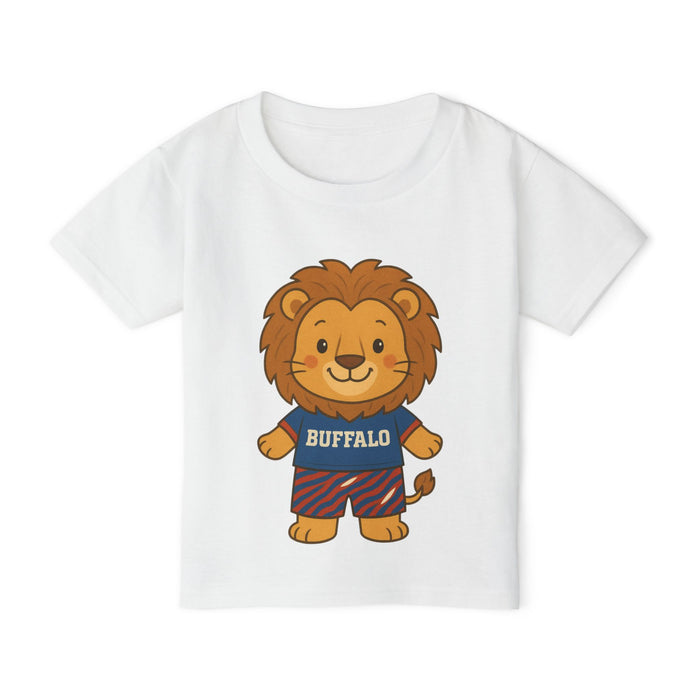 Toddler T-shirt - Cute Baby Buffalo Lion - Buffalo Football Fan Gift
