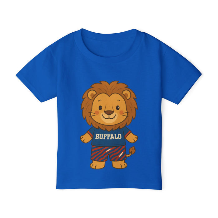 Toddler T-shirt - Cute Baby Buffalo Lion - Buffalo Football Fan Gift