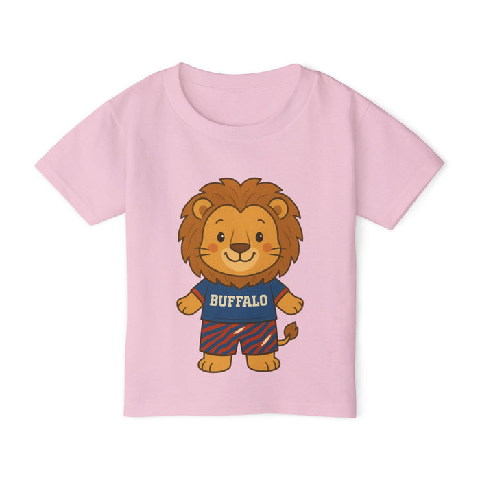Toddler T-shirt - Cute Baby Buffalo Lion - Buffalo Football Fan Gift