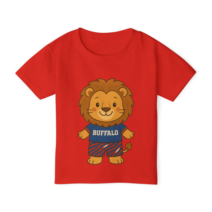 Toddler T-shirt - Cute Baby Buffalo Lion - Buffalo Football Fan Gift