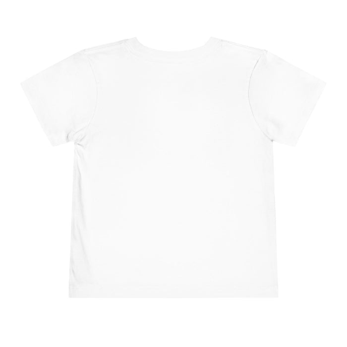 Toddler Tee — Buffalo Head in Santa Hat Christmas Shirt