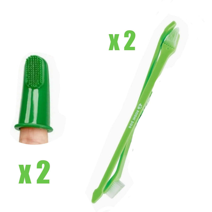 Pet Toothbrush and Finger Brush