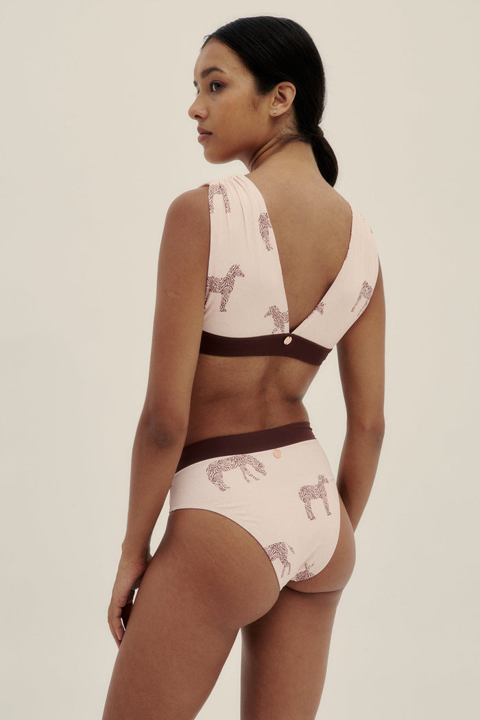 Top Bikini Moni Zebra - Polonio Uruguay