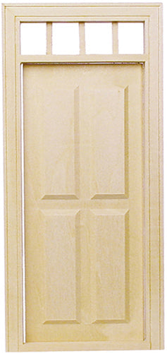 Traditional 4-Panel Door (HW6001)