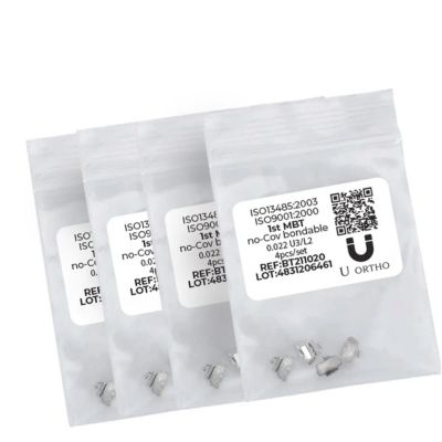 U Ortho Bondable Buccal Tubes - 1st Molar MBT 0.022 - U3/L2