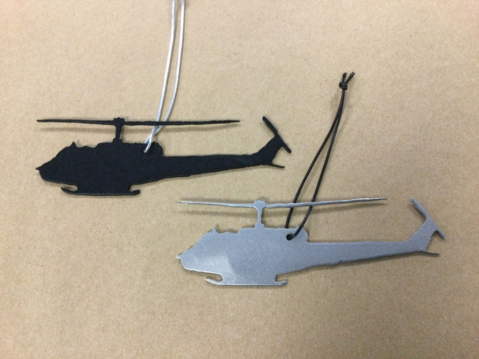 UH-1 Huey Ornament - Metal