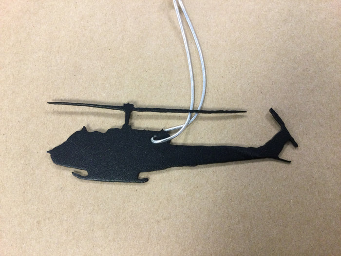 UH-1 Huey Ornament - Metal