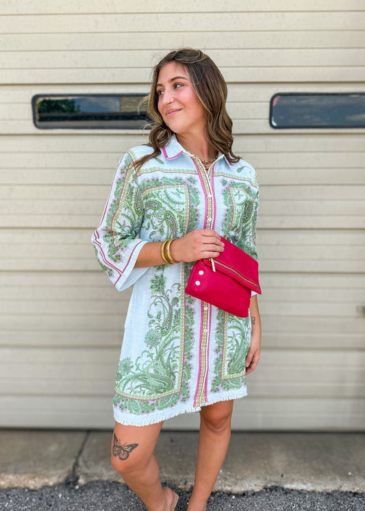 Uncle Frank Elizabeth Mini Dress