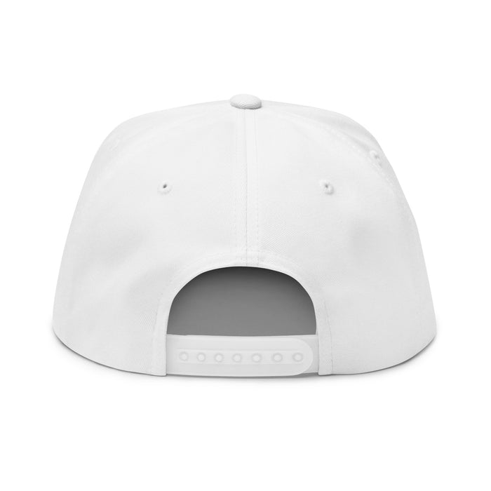 Upside Down Buffalo Football Flat Bill Snapback Hat – Embroidered Blue & Red Cap