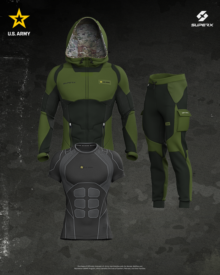 U.S. Army SX-007: MENS SUPER SOLDIER PERFORMANCE BUNDLE (3PC)