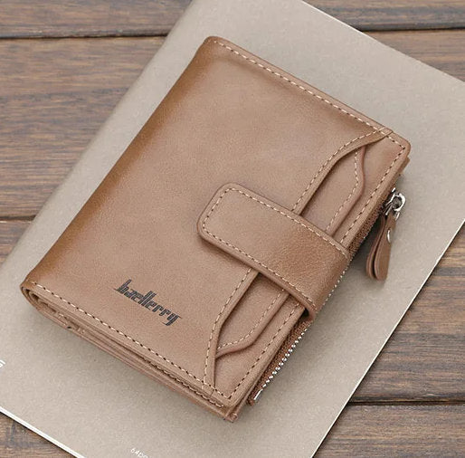 WA331 - Short Zipper Men's Wallet