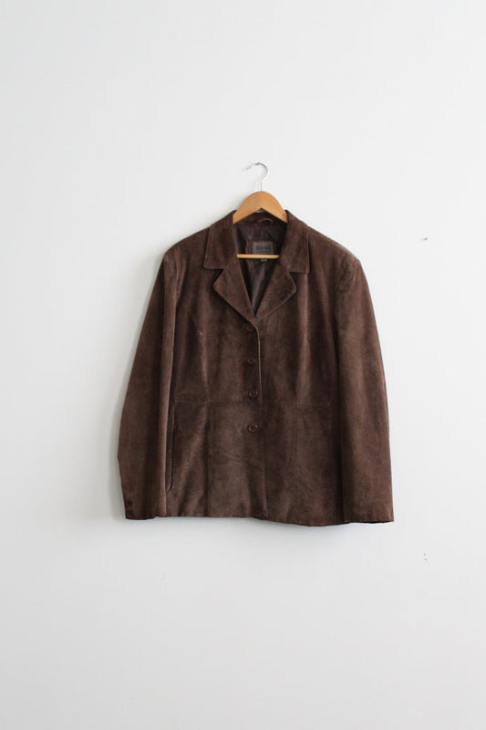 walnut suede jacket