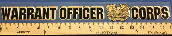 Warrant Officer Window Strip