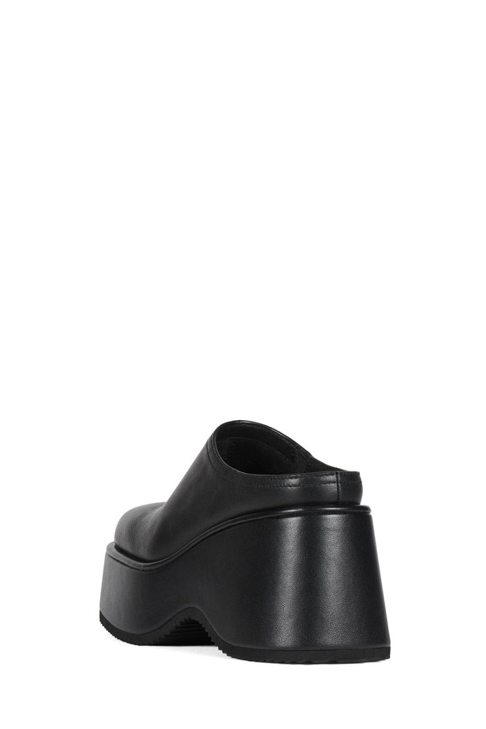 WAVEFORM Jeffrey Campbell Platform Mule Black