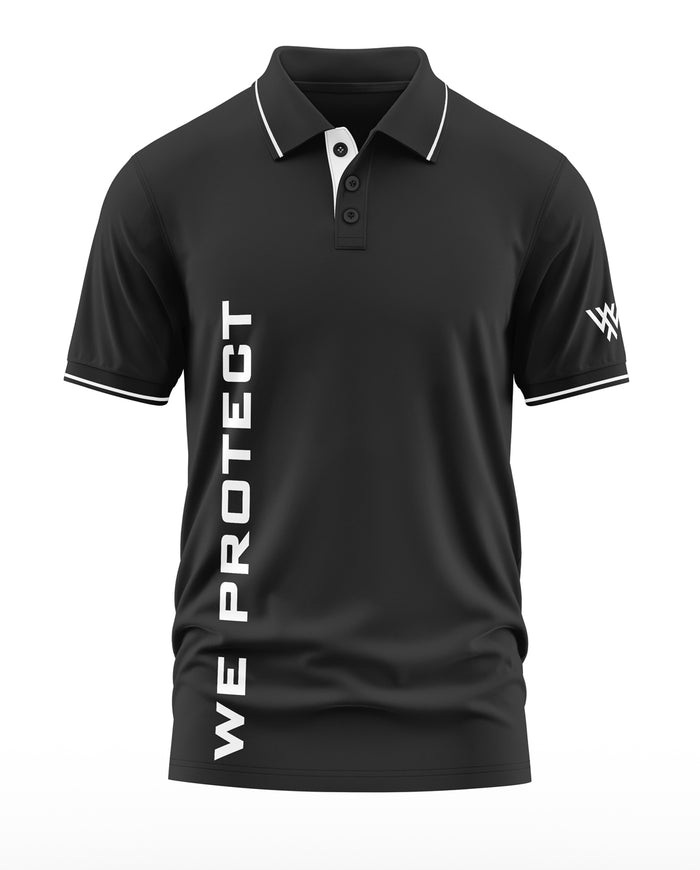 We Protect Polo Collar T-Shirt