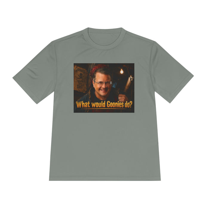 What Would Goonies Do? Tee — Retro Adventure Movie Quote Shirt