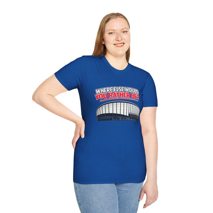 Where Else Would You Rather Be? Buffalo Football Stadium T-Shirt | Teesrus716