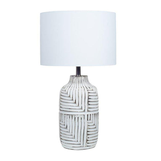 White Fern Lamp