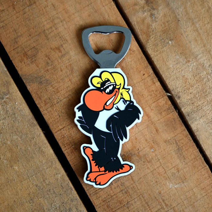 WMMS 100.7 FM Buzzard – Magnetic PVC Bottle Opener
