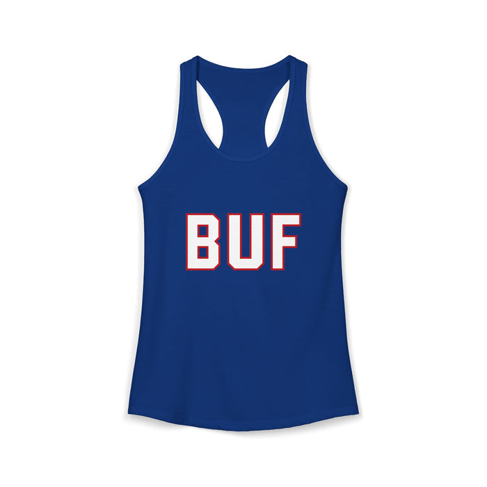 Women's Buffalo Football Tanktop - TEESRUS716