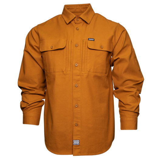Work Shirt Long Sleeve - Tan - Dixxon Flannel Co.