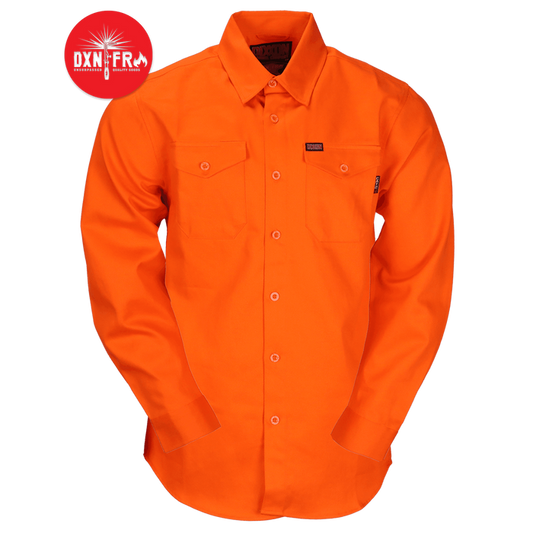 WorkForce FR Work Shirt - Orange | Dixxon Flannel Co.