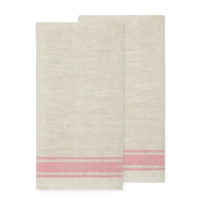 WS Spring Pink Towels, Set of 2