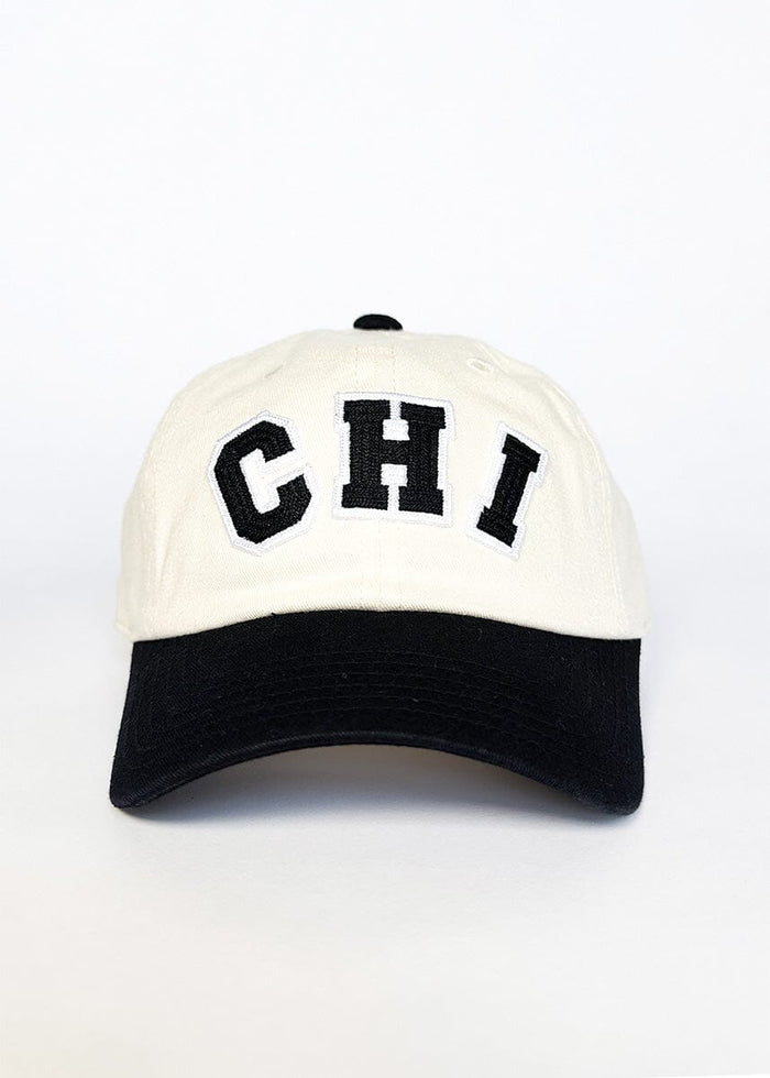 Youth Chi 2-Tone Baseball Cap - Black