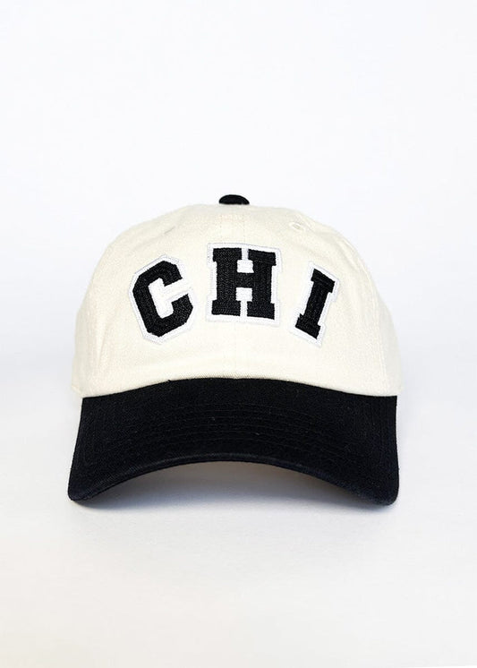 Youth Chi 2-Tone Baseball Cap - Black