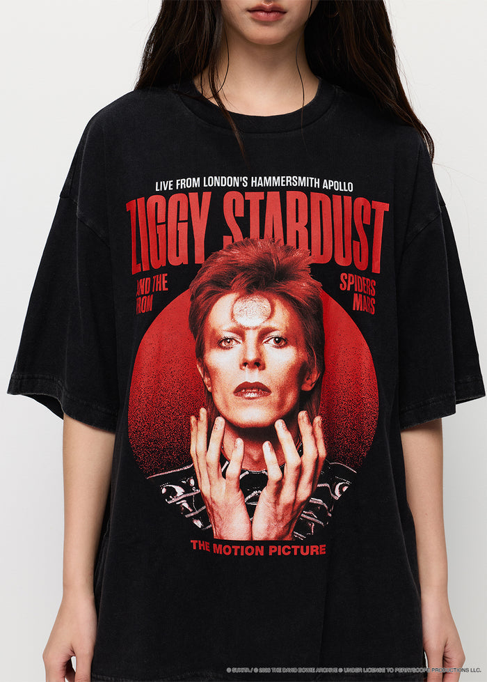 ZIGGY STARDUST GRAPHIC BAND TEE