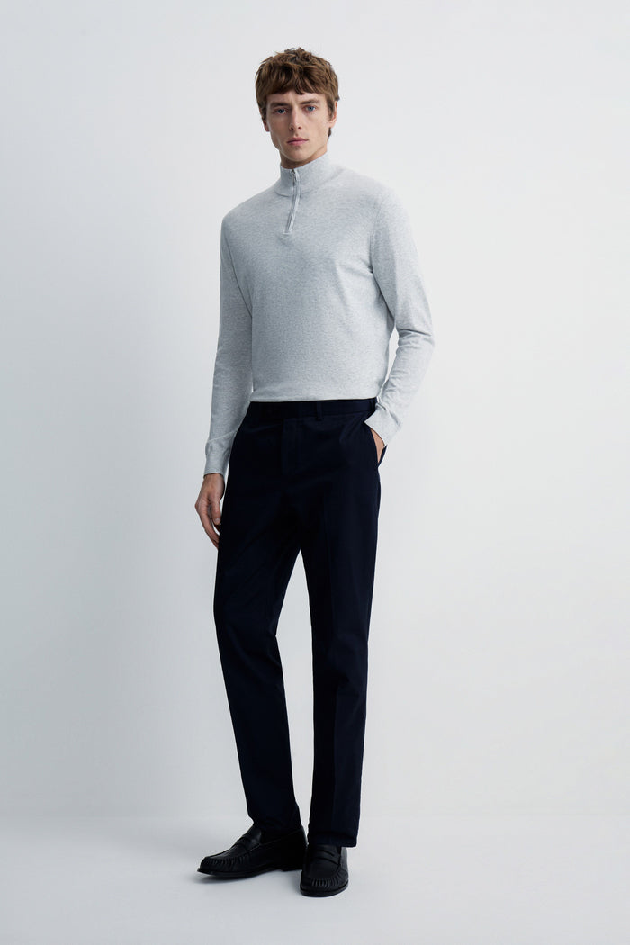 LIGHT GREY MELANGE